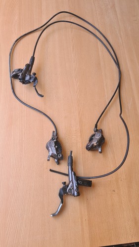 Coppia freni shimano set - xt,