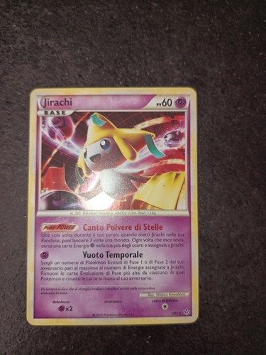 Carta pokemon jirachi 95 - pokemon,