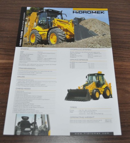 Brochure escavatore terna