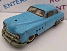 Auto giocattolo latta blu