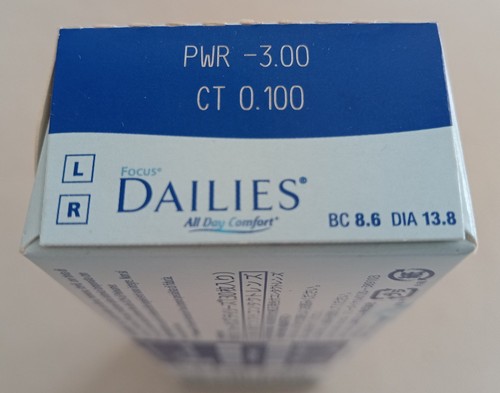 Dailies lenti contatto - contatto, x
