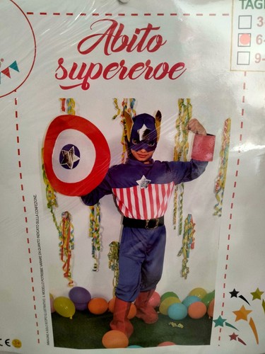 Carnevale vestito capitan - carnevale,