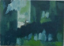 VALLIERI GIANNI Quadro olio su