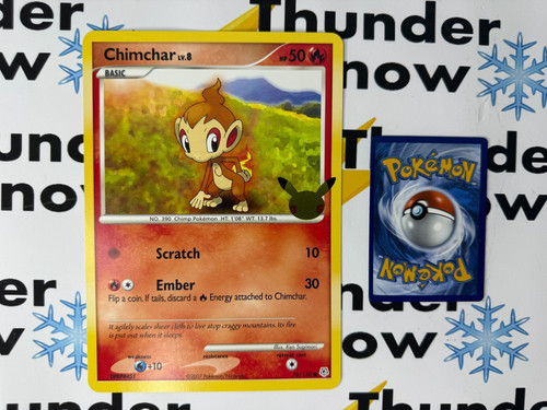 Carta promo jumbo chimchar - carta,
