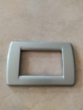  VIMAR 16753 PLACCA RONDO' METALLO 3 POSTI Argento MET. SERIE IDEA