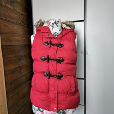 Gilet imbottito rosso vibrante