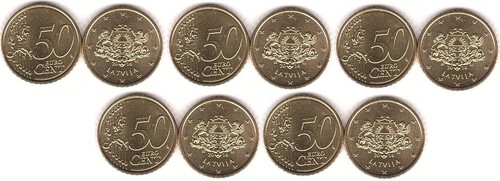 Latvia pcs 50 - latvia, 2014