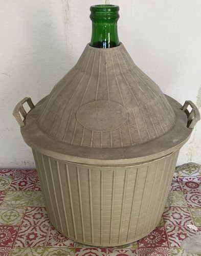 Damigiana vintage vetro - in,