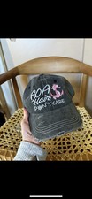 Boat Hair Don't Care Hat Women's Baseball Cap Embroidered Graphic Adjustable