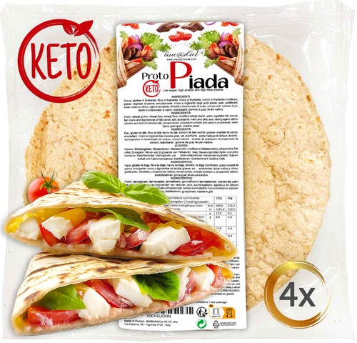Keto piadina proteica line - piadina, line@