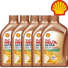 SHELL 0W30 Olio motore Auto Helix Ultra ECT Diesel e benzina C2/C3 5 LT LITRI