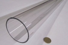 Tubo/tubo trasparente tondo in