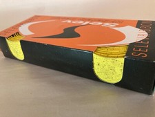 Nastro manubrio in sughero eroica NOS in scatola Selev Italia - GIALLO