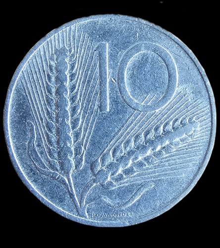 Moneta lire del - 10,