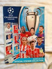 ALBUM  FIGURINE  CALCIATORI  2017 - 2018  ' UEFA  CHAMPIONS LEAGUE '