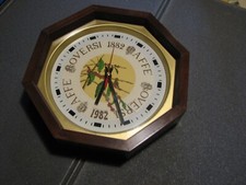 orologio da muro caffe' Roversi Bologna  Vintage anni 80s modernariato reclame