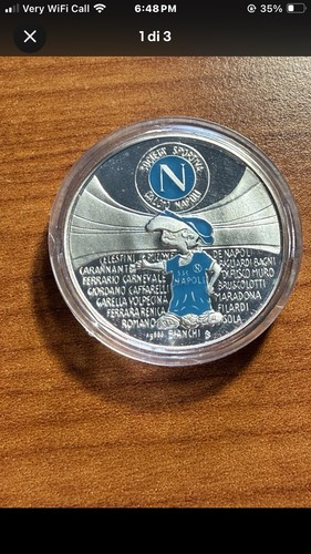 Medaglia argento napoli - medaglia,