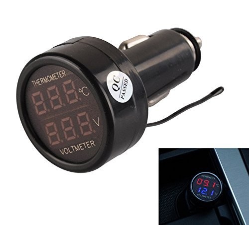 Voltmetro auto 12v 24v - auto,
