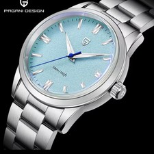 Pagani Design 38mm PD 1731 "Grand S" Homage Watch Blue Shimmer Dial UK.