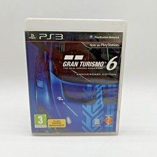 Gran Turismo 6 anniversary edition PS3 Sony Playstation 3 PAL ITA gioco usato