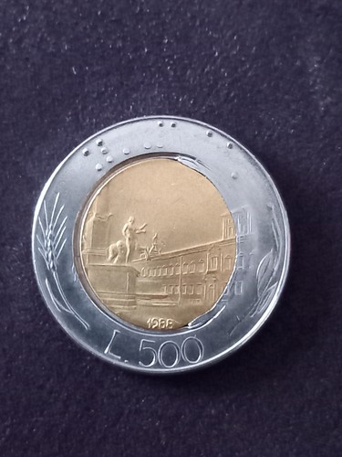Moneta lire 500 - 500, anno