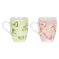 Thun Set 2 Mug Cuori In Fiore