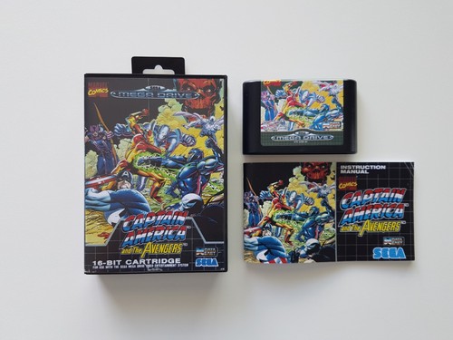 Sega megadrive captain america - sega,