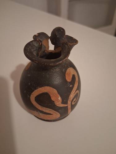 Ancient greek terracotta xenon - ancient,