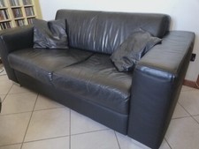 DIVANO 2 POSTI  IN  VERA   PELLE