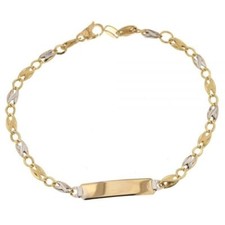 Bracciale in oro bianco e