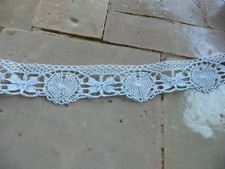 Merletto IN Cotone Blu Vintage