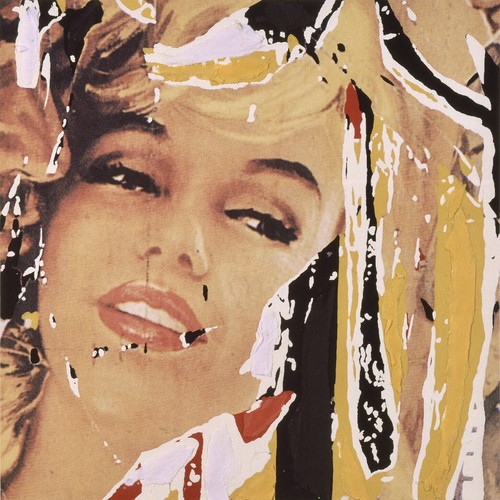 Mimmo rotella marilyn i - mimmo,