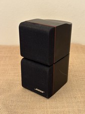 Diffusore Singolo Bose Double Cube Satellite Speaker Acoustimass Nero Vintage