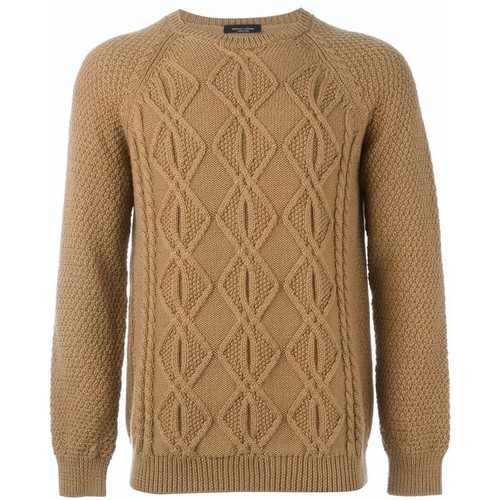 Maglione maglia cavo - , lana