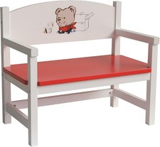 98837 Teddy College - Bambole Panca Unisex - Bambino, Multicolore, 36.0 X 22.0 X