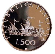 REPUBBLICA ITALIANA lire 500