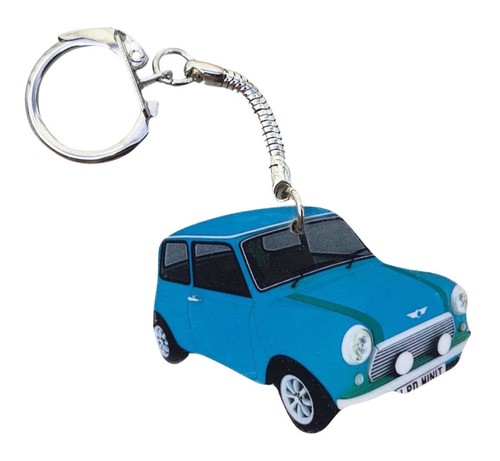 Blue mini keyring - mini,