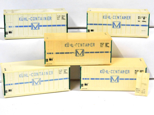 Container marittimi h0 - marittimi, 1:87