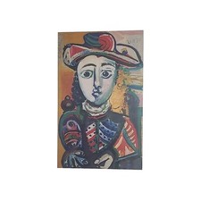 Picasso jeune femme assise - picasso,
