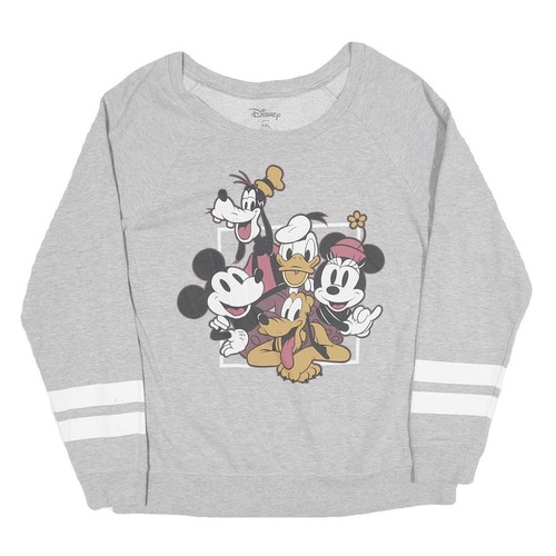 Disney felpa donna - disney, grigia