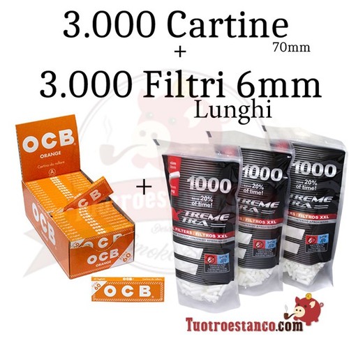 000 cartine ocb orange - ocb,