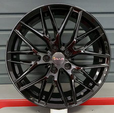 4 CERCHI IN LEGA NERI DA 17 POLLICI DEDICATI AUDI TDI A3 8P 8V SPORTBACK DSG TSI