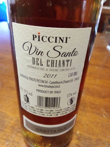 Bottiglia vin santo cantina - bottiglia, di