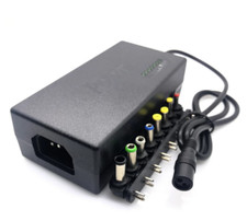 ALIMENTATORE CARICATORE UNIVERSALE PC NOTEBOOK 120 W LCD MONITOR 8 ADATTATORI
