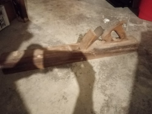 Antica pialla legno fine - legno, di