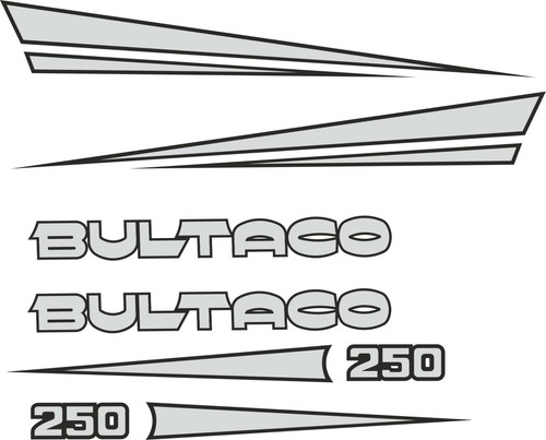 Pegatinas bultaco 250 - bultaco,