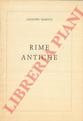 Poesia masetti rime - masetti,