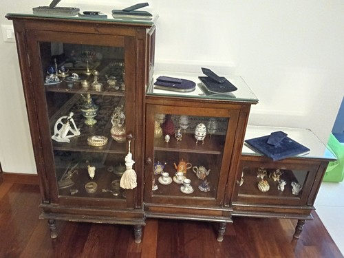 Tris vetrinette legno con - tris,