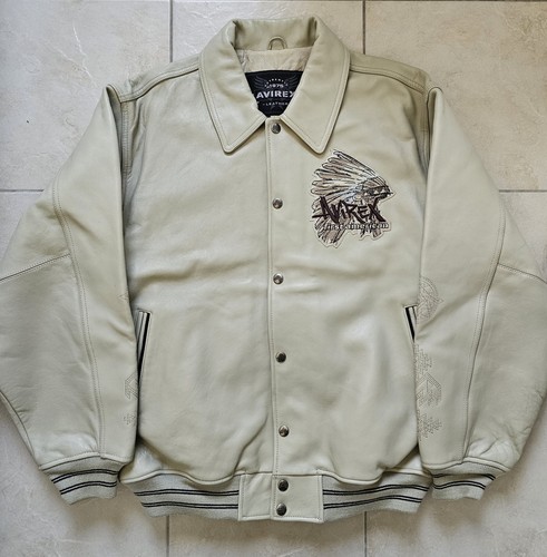Giacca avirex pelle - giacca, varsity