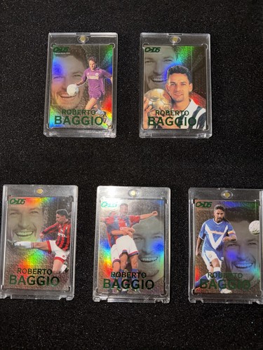 Full set roberto baggio - baggio, promo
